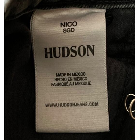 Hudson Jeans Nico mid rise super skinny ankle gray size 26 - Picture 8 of 9